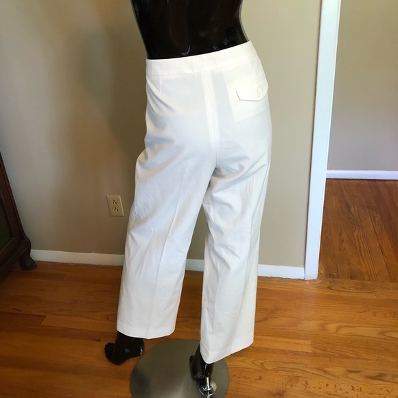 Liz Claiborne White Pants, 14 - Picture 4 of 5